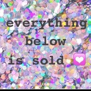 All items listed below are sold❤
